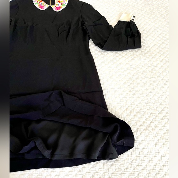 Vintage kate spade Dress / Carson Dress with Beaded Peter-Pan Collar - Picture 12 of 16
